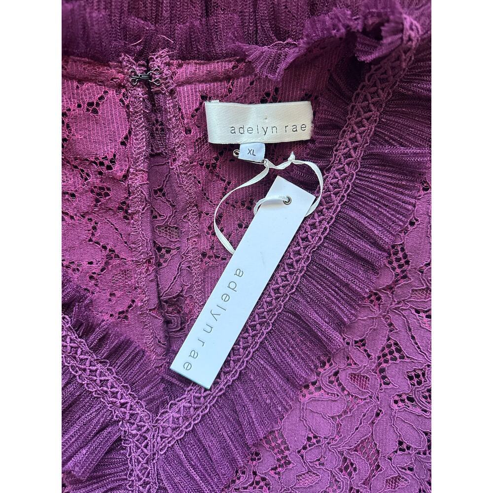 NWT Adelyn Rae Devon Lace Mini Dress - XL - Picture 3 of 10